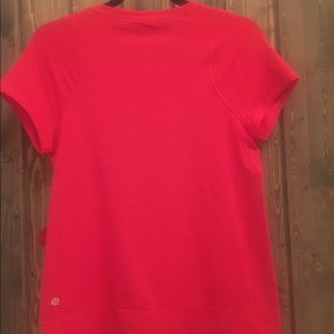 NWT Lululemon mind  over miles SS